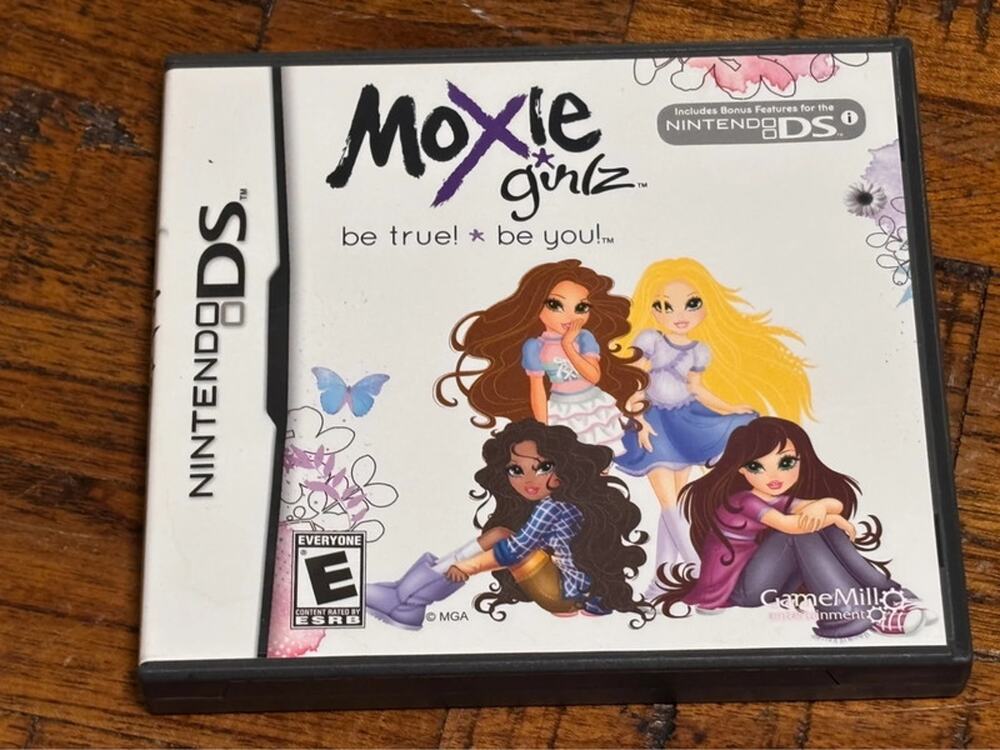 Moxie Girlz Be True! Be You! Nintendo DS - Game, Case & Manual